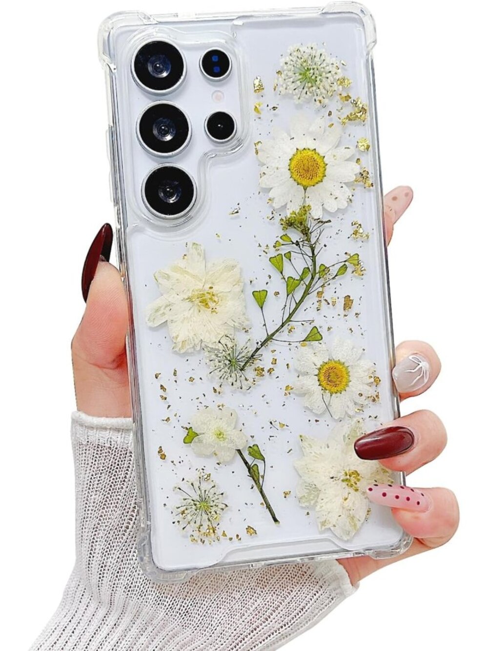 Clear Floral Case for Samsung Galaxy S26 Ultra - Slim, Stylish & Protective